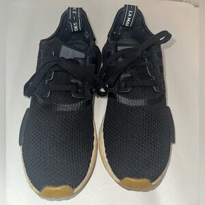 Used Adidas and MD‎ boost black with gum sole